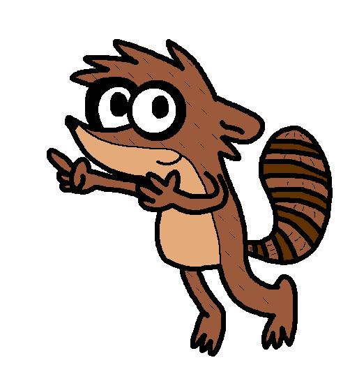 Rigby! by Bomberdrawer on DeviantArt