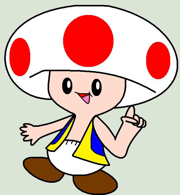 Toad in the Original Style~ by Bomberdrawer on DeviantArt