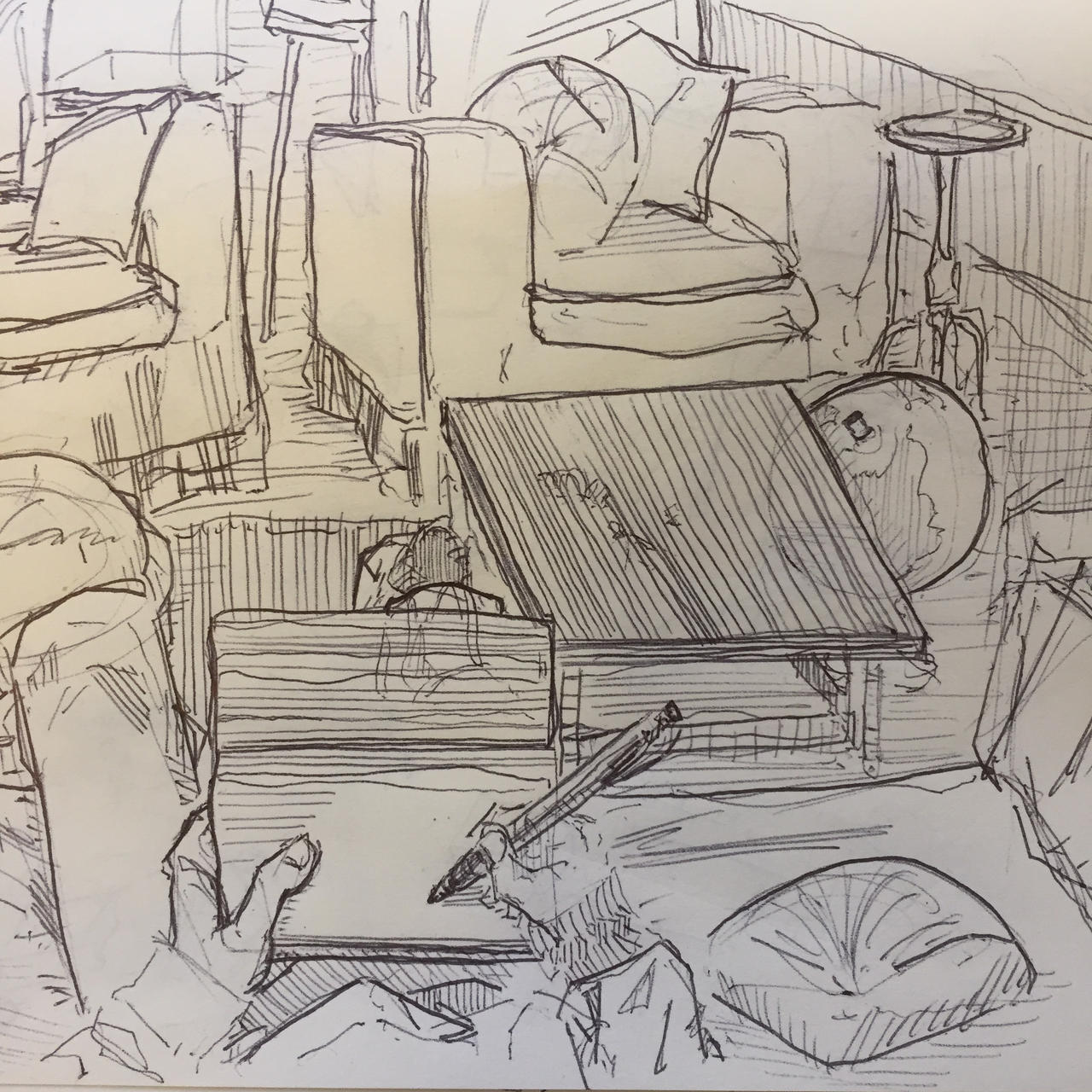 1st Person Example Drawing First Person Sketch by TonsOfCheese on DeviantArt