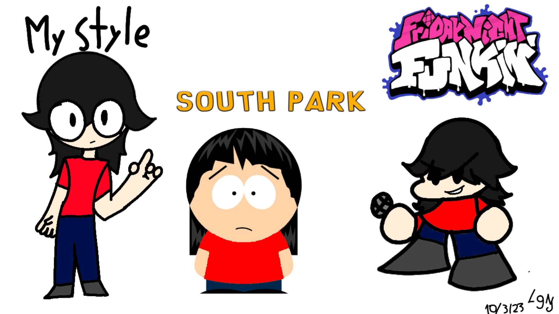 Different art style by LaGataNeon on DeviantArt