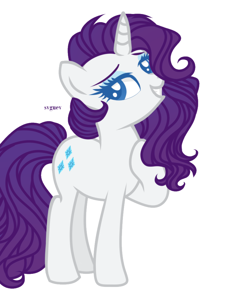 Mlp Rarity by Svguev on DeviantArt