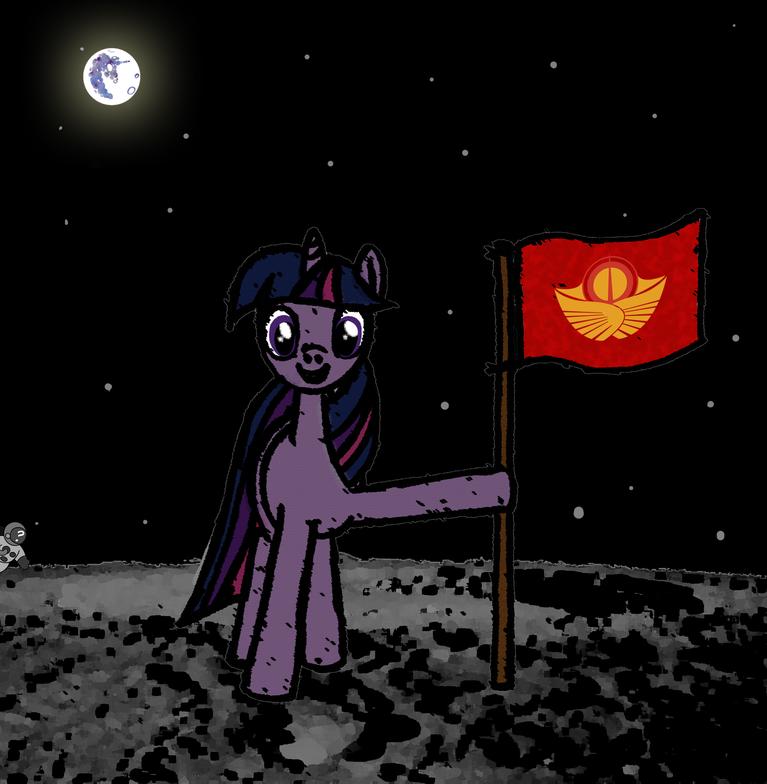 MLP - Twilight on the Moon