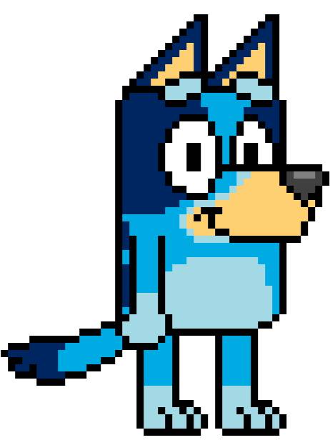 Bluey Imageid Code Bluey Sprite by CNW4Life on DeviantArt