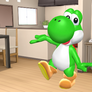 Yoshi Stands On One Leg