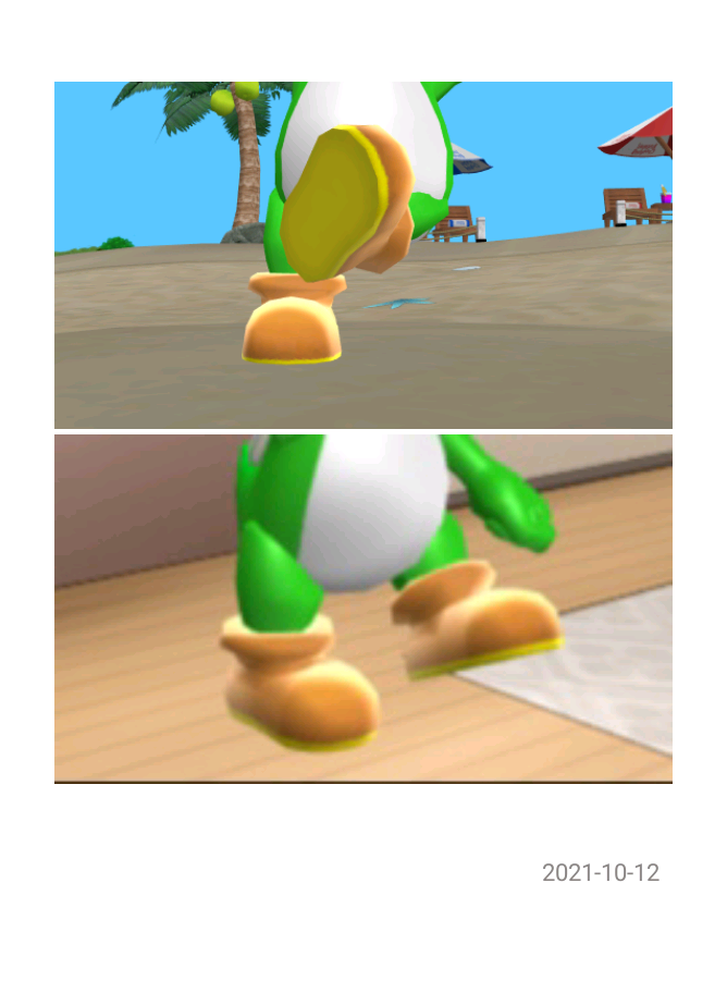 Yoshi Leg Yoshi close up feet while dancing by sandi130201 on DeviantArt