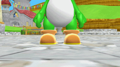 Yoshi Leg Yoshi stomp leg with sticky by sandi130201 on DeviantArt