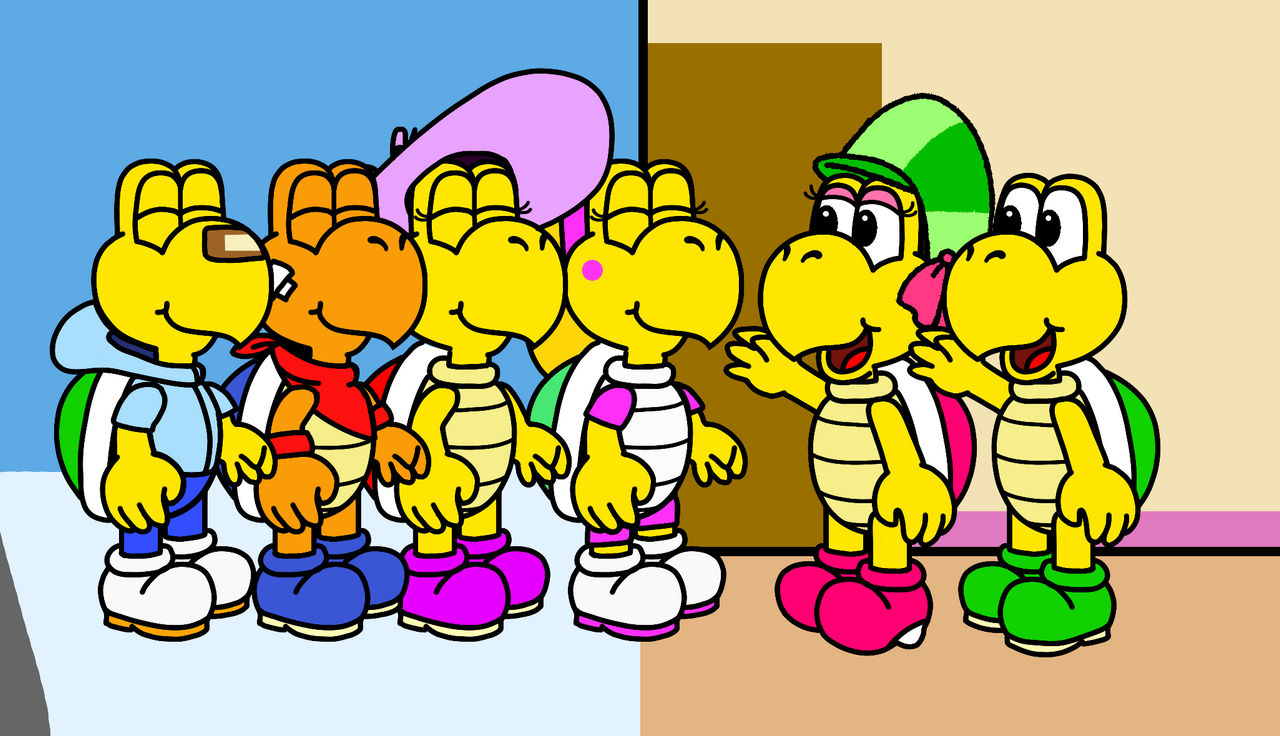 The arrival of koopa's friends by sandi130201 on DeviantArt