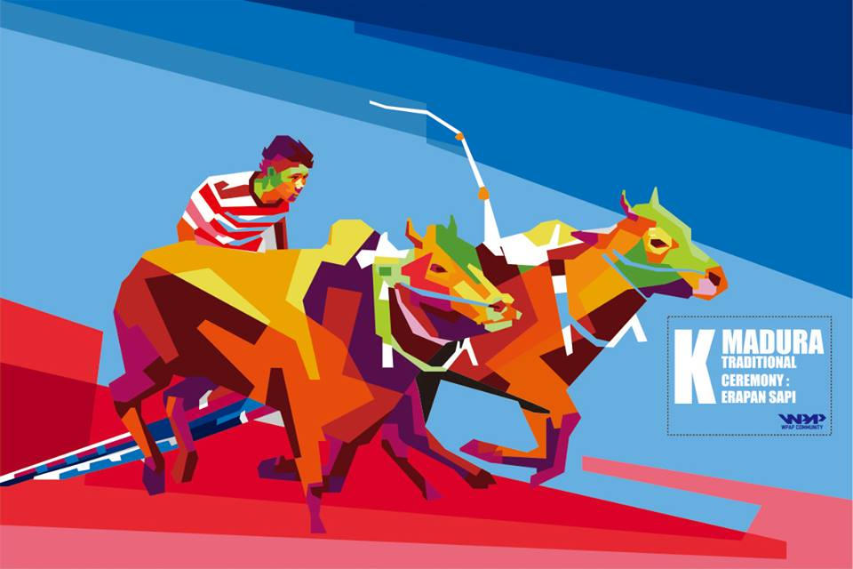 WPAP KERAPAN SAPI MADURA by RAHARDJ03 on DeviantArt