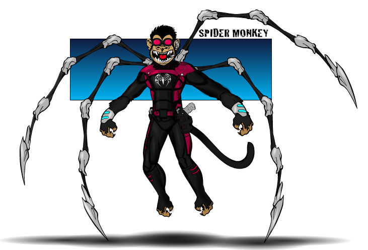 Spider Monkey Deviantart Spider Monkey by TheAnarchangel on DeviantArt