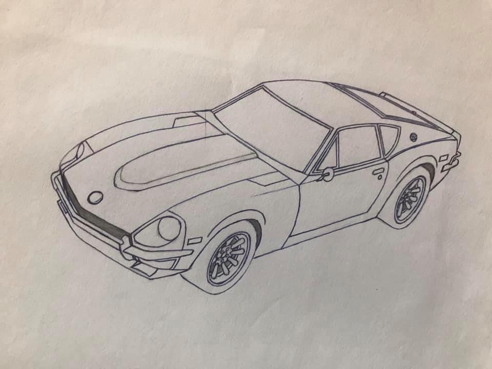 Graphite Car Drawin Graphite pen drawings on Drawingcars - DeviantArt