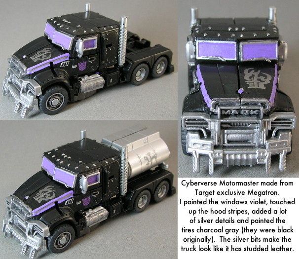 Cyberverse Motormaster truck