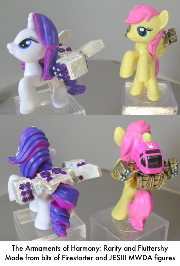 Armaments of Harmony Rarity and Fluttershy