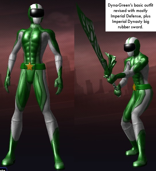 CoH: Dyna Green revised basic suit