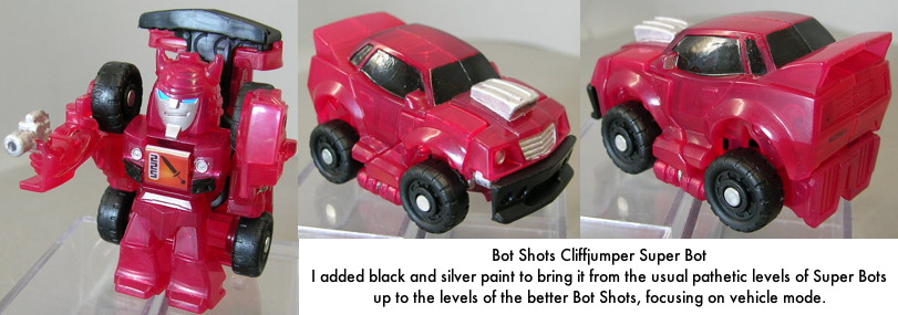 Bot Shots Cliffjumper repaint