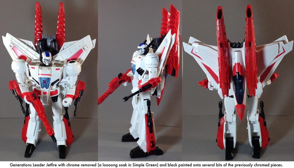 Kitbash Jet Kitbash: Dechromed Jetfire by dvandom on DeviantArt