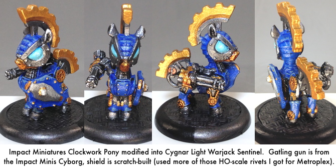 Pony Warmachine: Sentinel