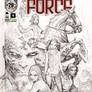 Cyber Force 1 black and white cover