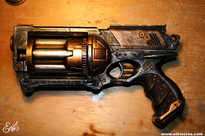 Nerf Maverick steampunk