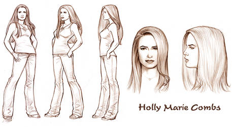 Holly Model Sheet