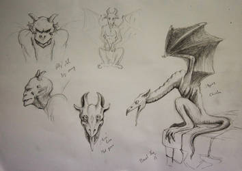 Gargoyle - Sketching