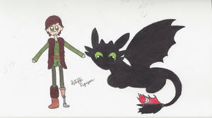 Hiccup N Toothless