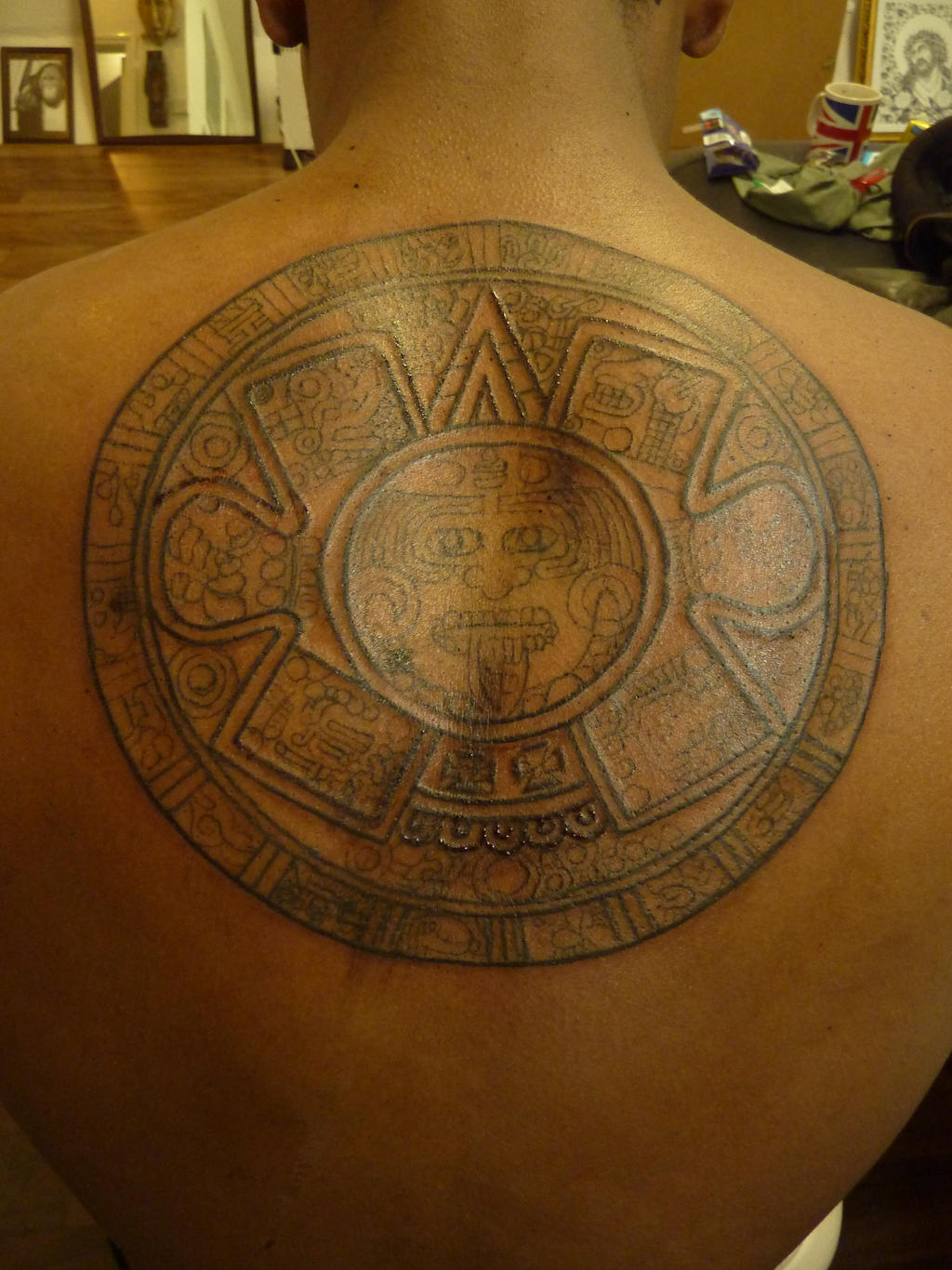 Aztec tattoo 2