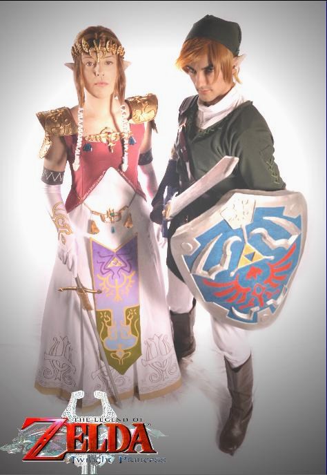 Link and Princess Zelda