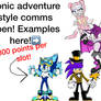 Sonic comms bump! 20 slots left