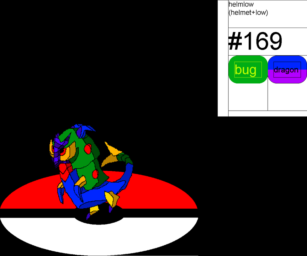 fan-dex season 1, #169 - bug/dragon evoluton line by LazerPheonix on ...