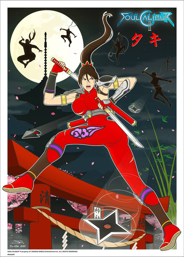 Taki Soul Calibur II By Hakumonji On DeviantArt taki-soul-calibur-ii-by-hakumonji-on-deviantart