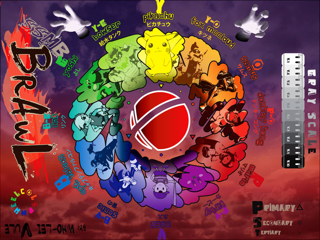 Ssb Color Wheel SSMBB Color Wheel by DarkMusou on DeviantArt