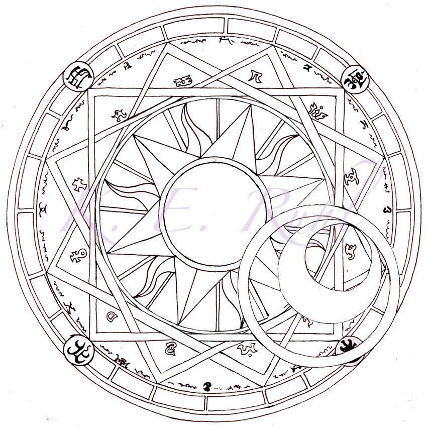 clow's magic circle by KaitouDark19 on DeviantArt