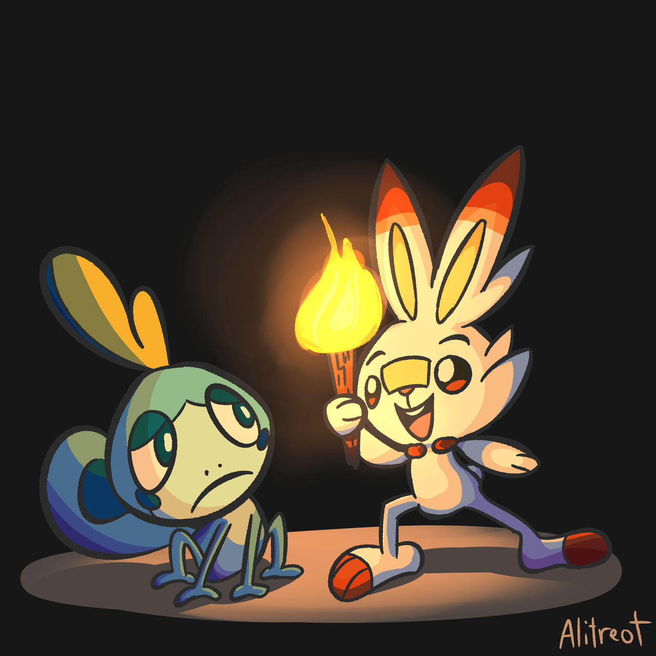Sobble Raboot Look Sobble! by Alitreot on DeviantArt