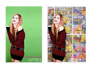 Avril Lavigne + Simpsons