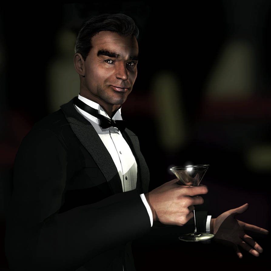 Martini Man by xmas-kitty Martini Man by xmas-kitty