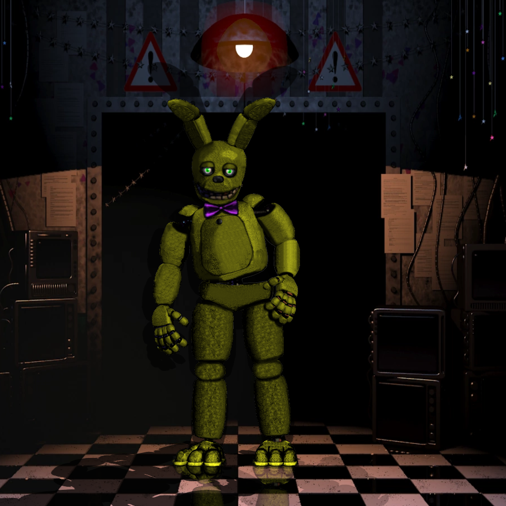 Invincible Spring Bonnie Spring Bonnie V2 by Enderkiller1987 on DeviantArt