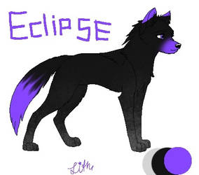 Eclipse:Non-realistic wolf oc