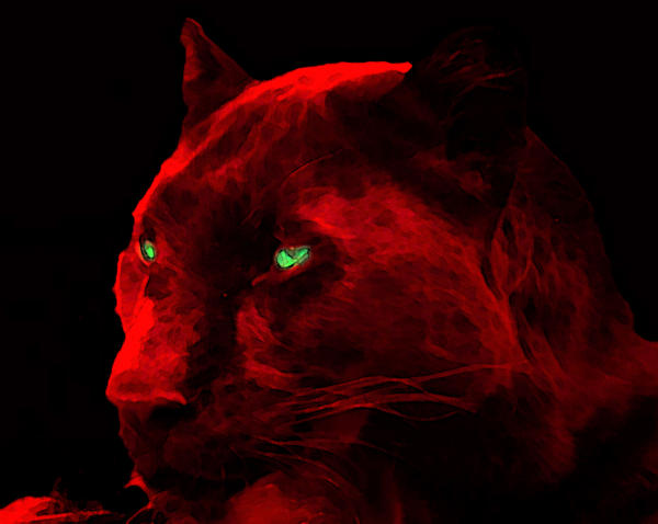 Crimson Leopard by LordBezalel on DeviantArt