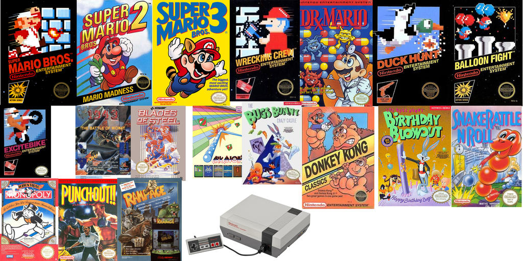 My Favorite NES Games by JDayton on DeviantArt