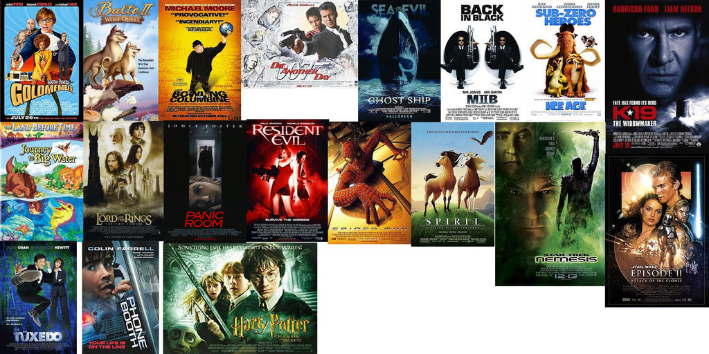 Films From 2002 My Favorite 2002 Movies by JDayton on DeviantArt