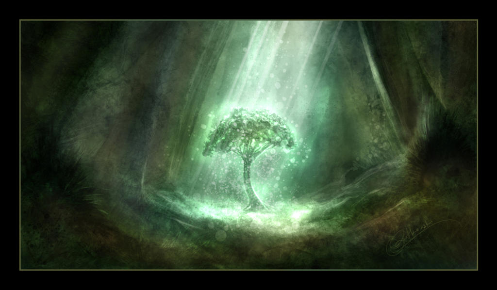 Magic tree by 88grzes on DeviantArt