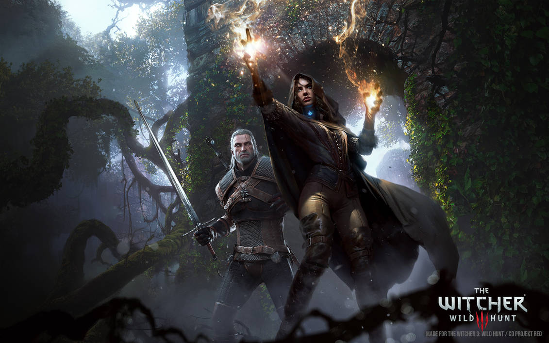 Witcher 3: Wild Hunt Promo Art by 88grzes