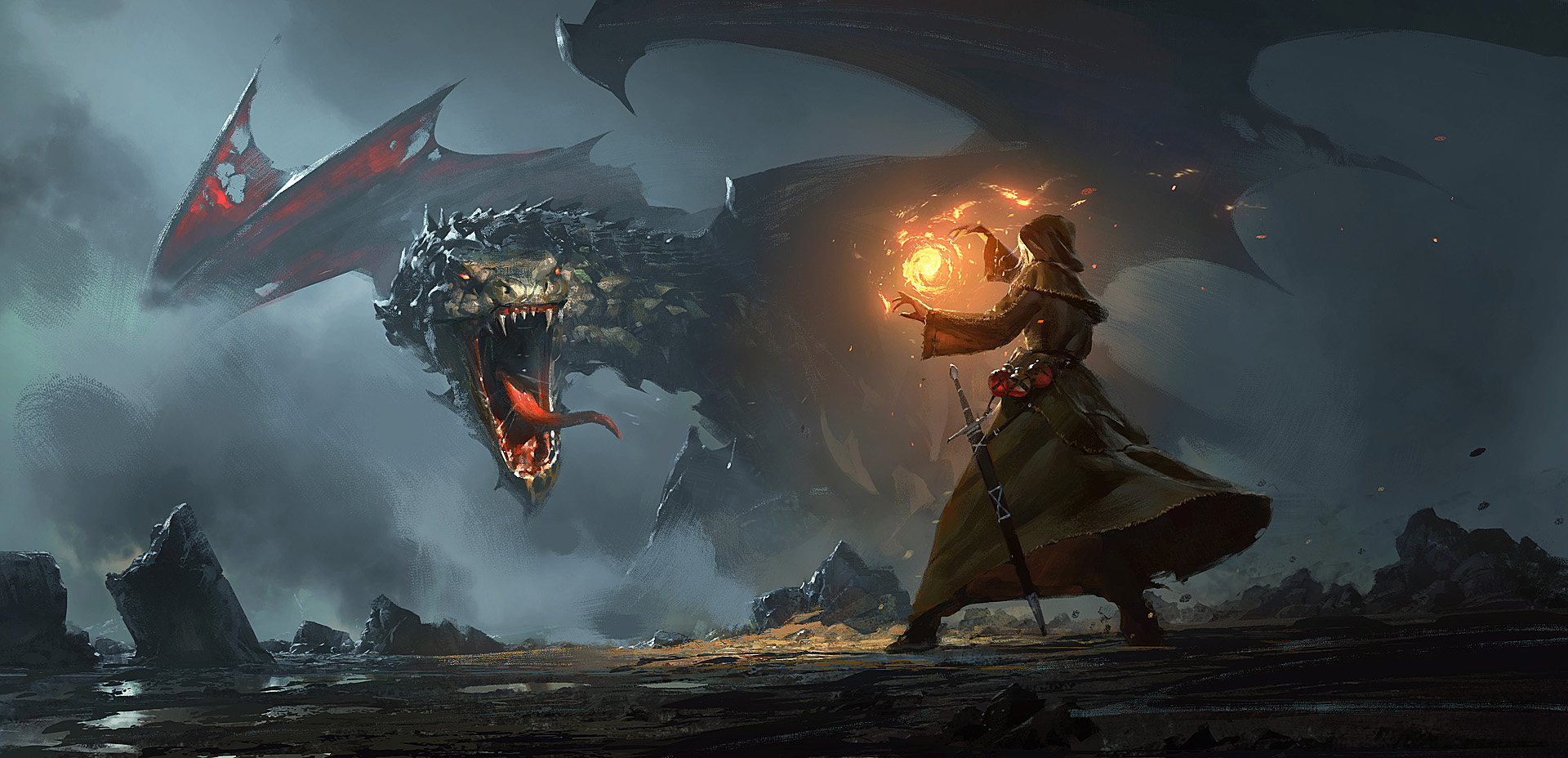 Dragon Cave by 88grzes