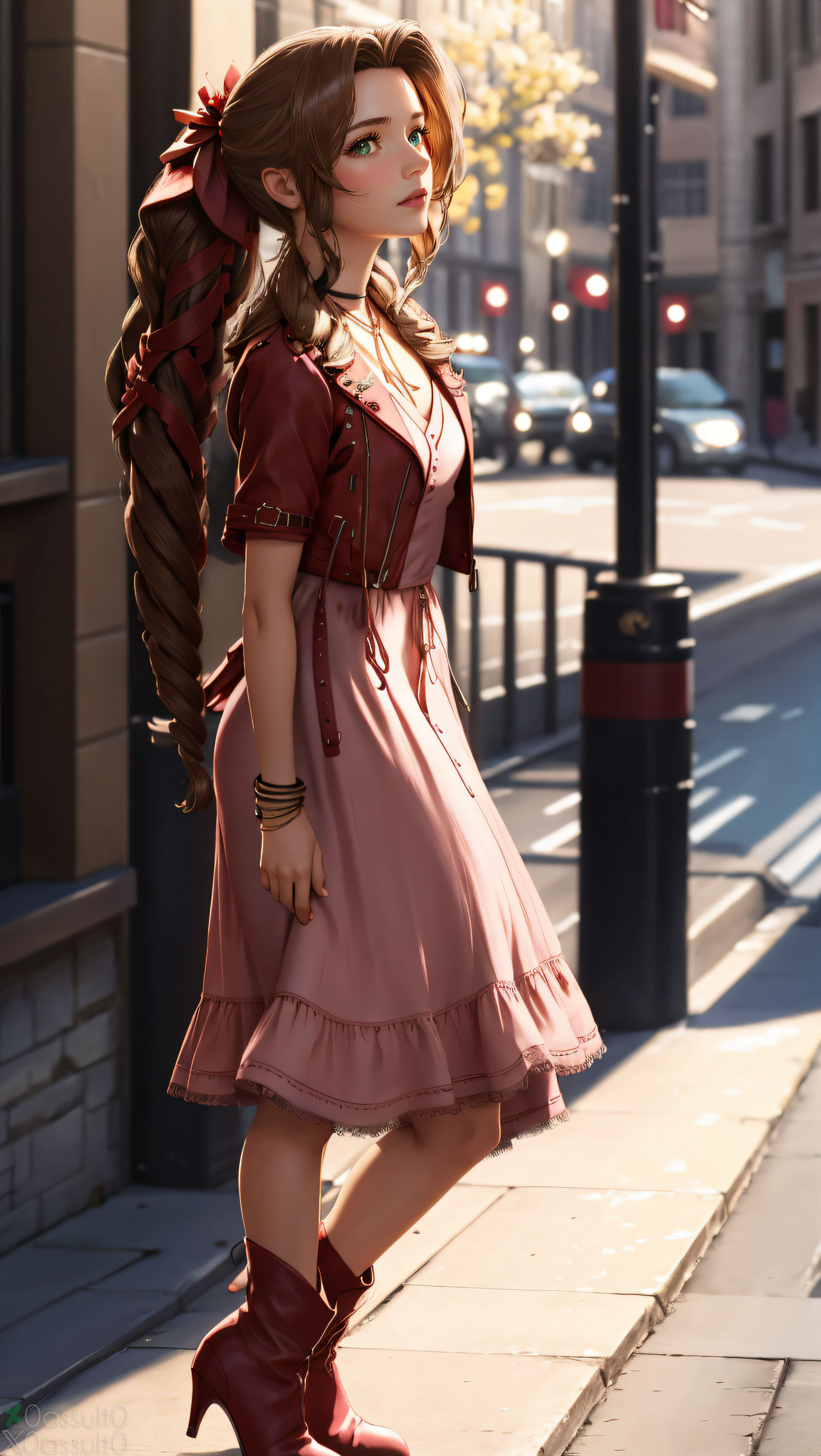 Aerith Gainsborough by 0Assult0 on DeviantArt