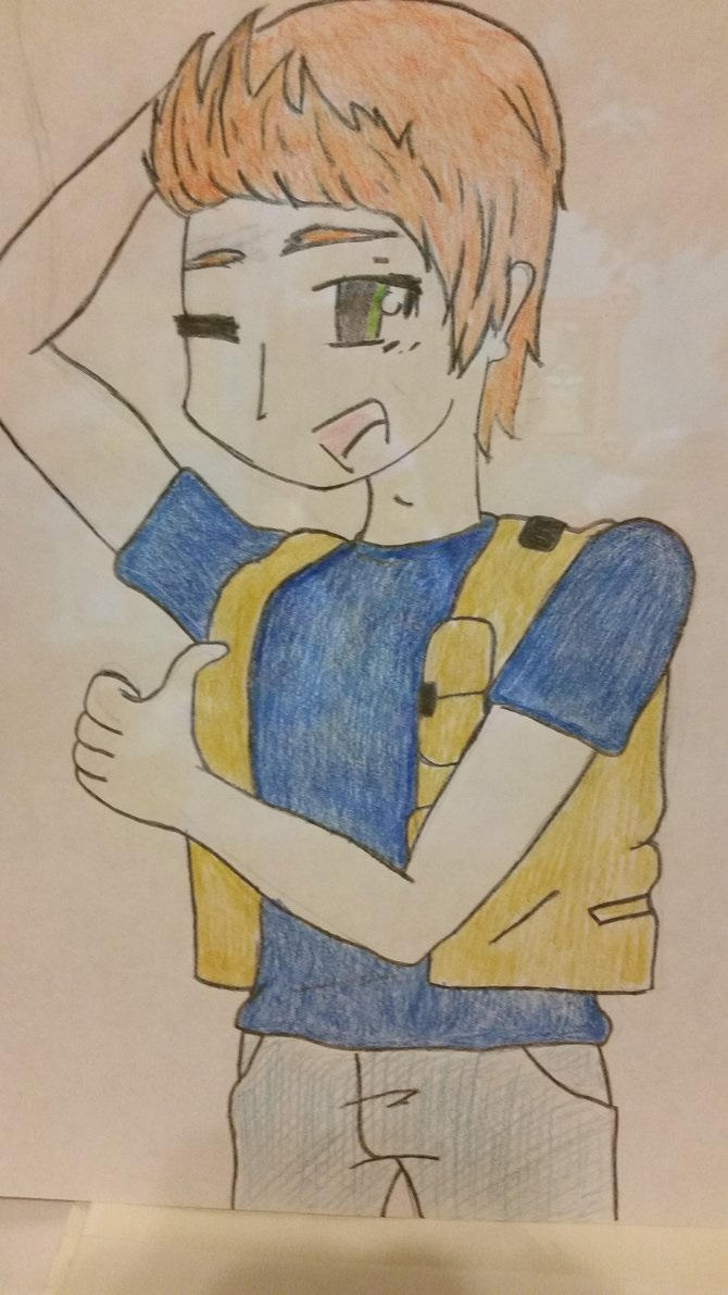 Jake Darkstalker (Drawn By My Sis) by Darkstalker1990 on DeviantArt