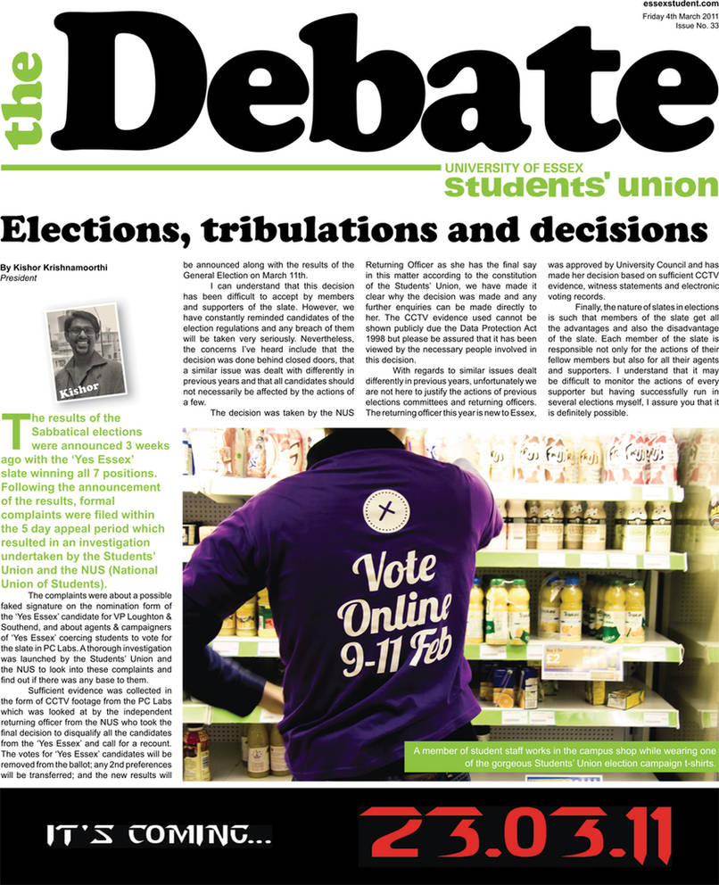 Debate Newspaper 1 by mapgie
