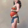 Wonder Woman maternity armor