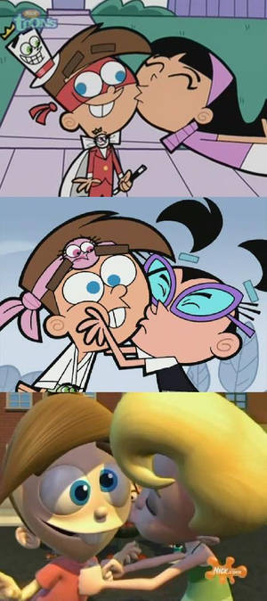 Timmy Turner Gets Kissed