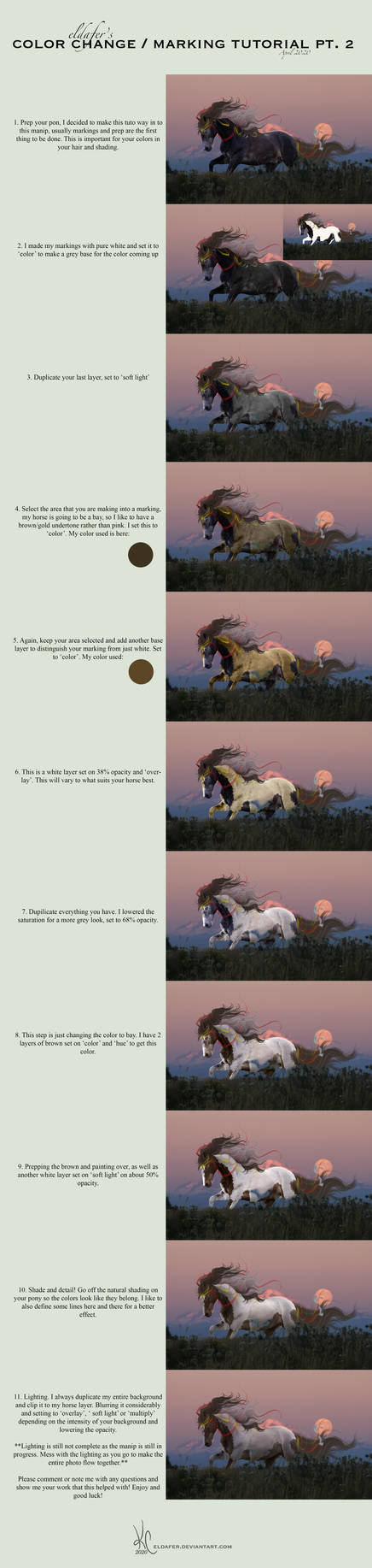 Lighting With Color Tutorial Color Change / Marking / Mini Lighting Tutorial by Eldafer on DeviantArt