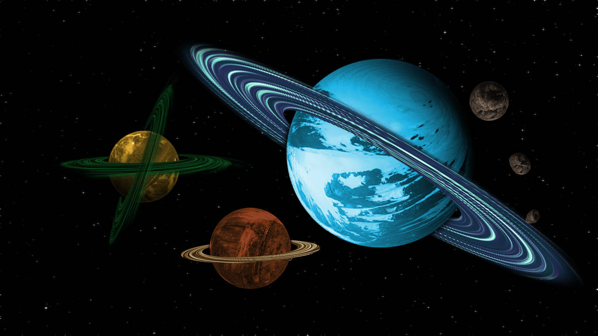 Ringed-planets by byrner201 on DeviantArt